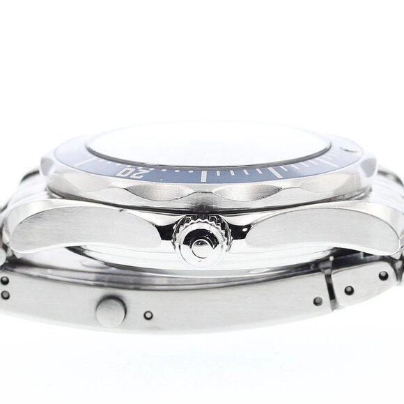 OMEGA Seamaster300 2222.80 Date Co-Axial Navy Dial Automatic Boy's Watch - Picture 4 of 9